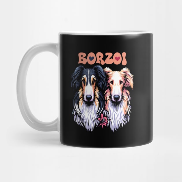 Borzoi. I love borzois. by MrPila